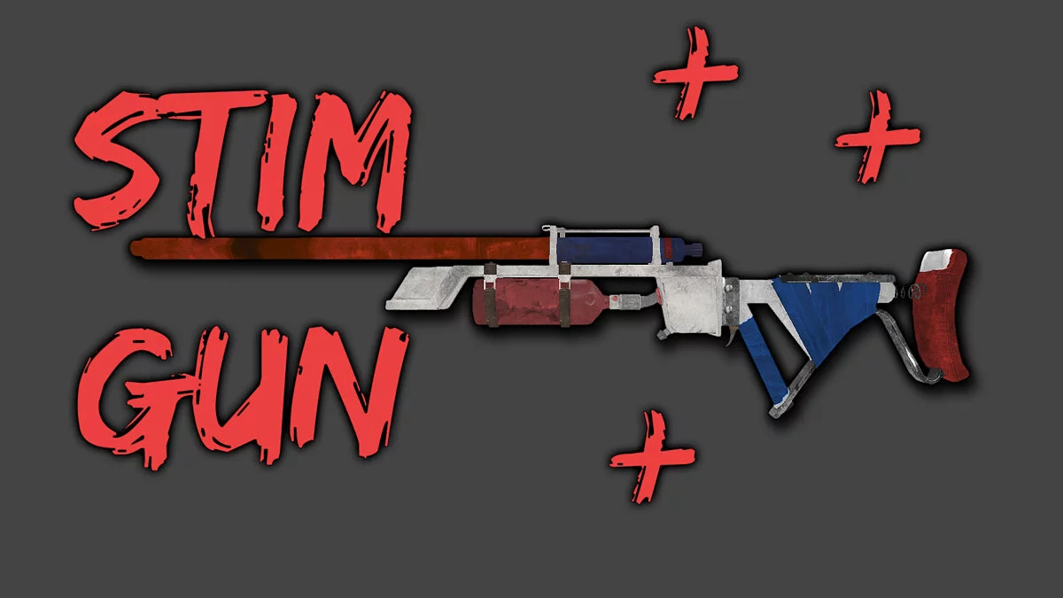 Stim Gun: un arma que cura a los aliados
