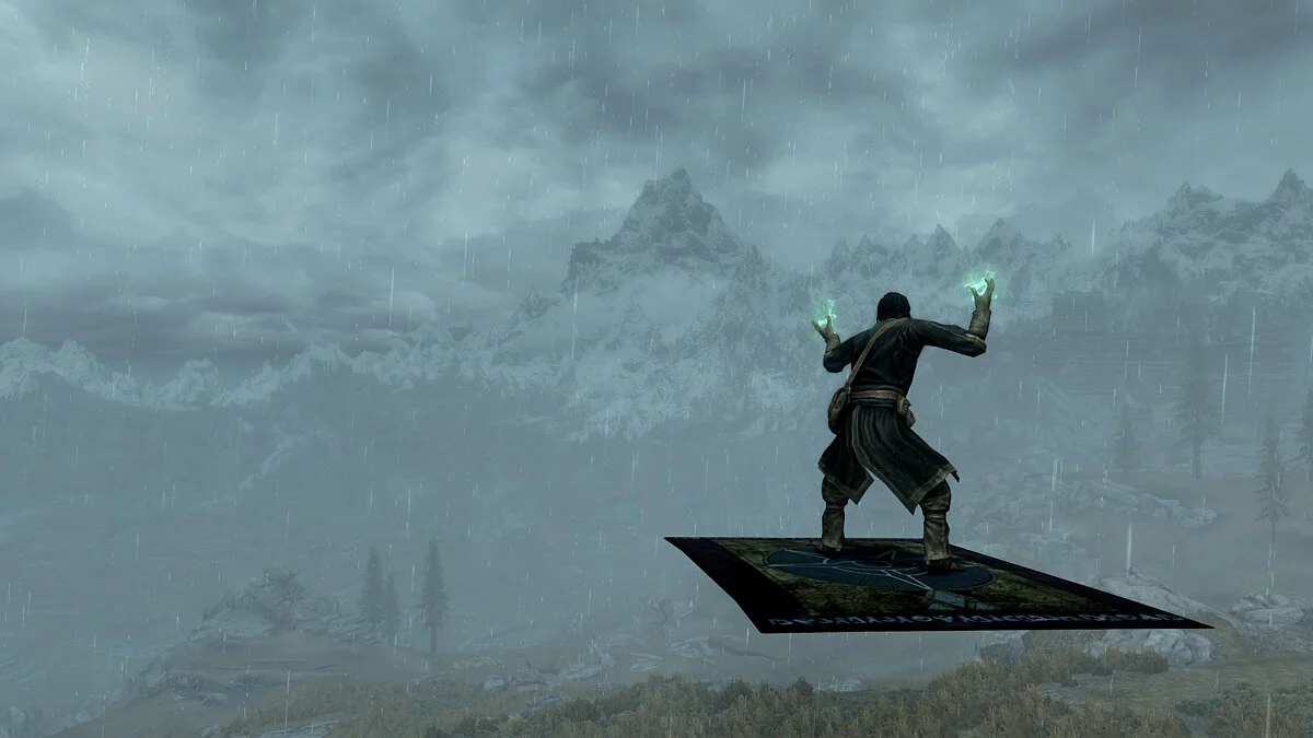 The Elder Scrolls 5: Skyrim — Ковры-самолёты