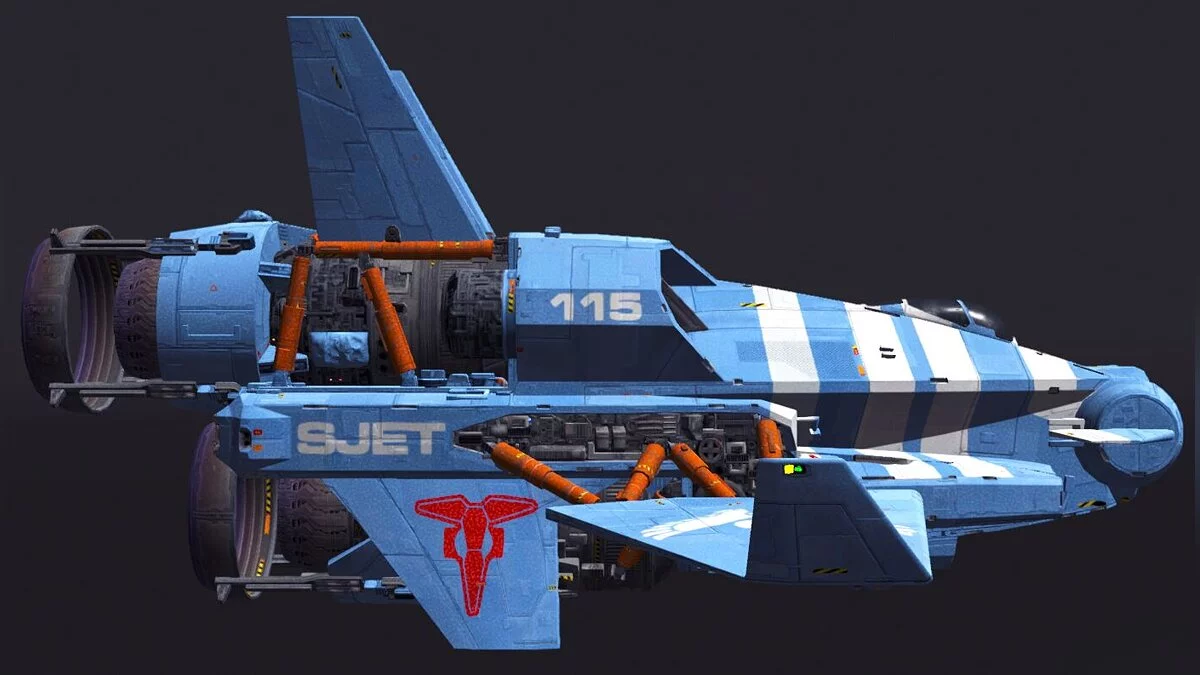 Rebel Galaxy Outlaw — SJET skin for Coyote