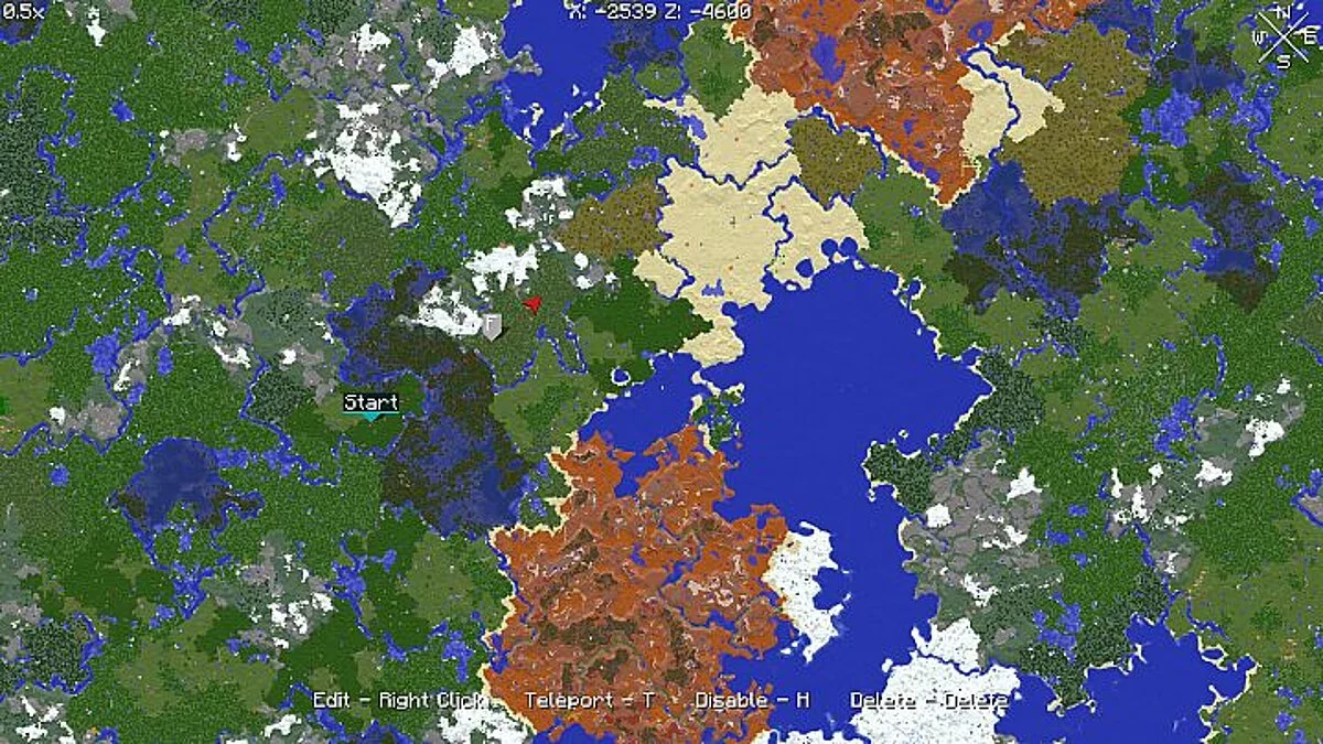 Minecraft — Minimap