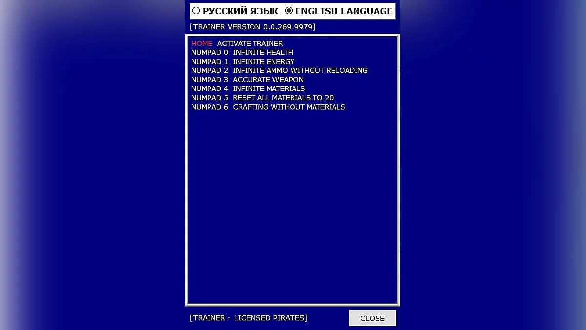 Control — Трейнер (+10) [Ver 0.0.269.9979]