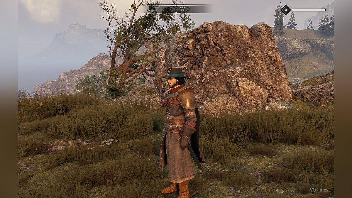 GreedFall — Displaying equipped weapons