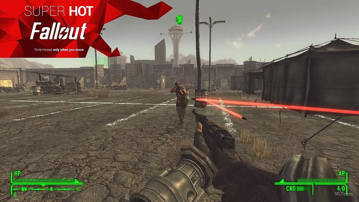 Fallout: New Vegas — SuperHot – час іде лише за вашого руху