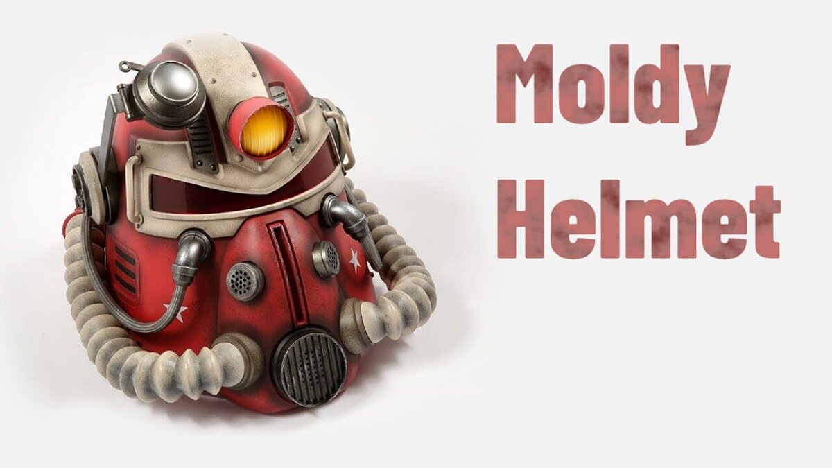 Fallout 4 — Power armor helmet with mold