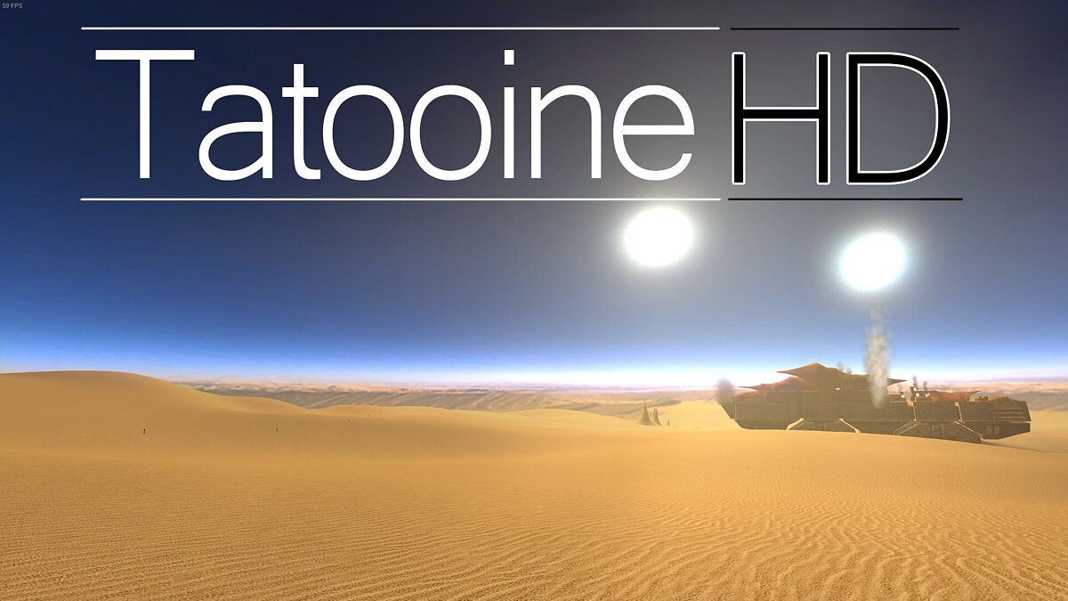 Star Wars: Knights of the Old Republic — HD textures of Tatooine