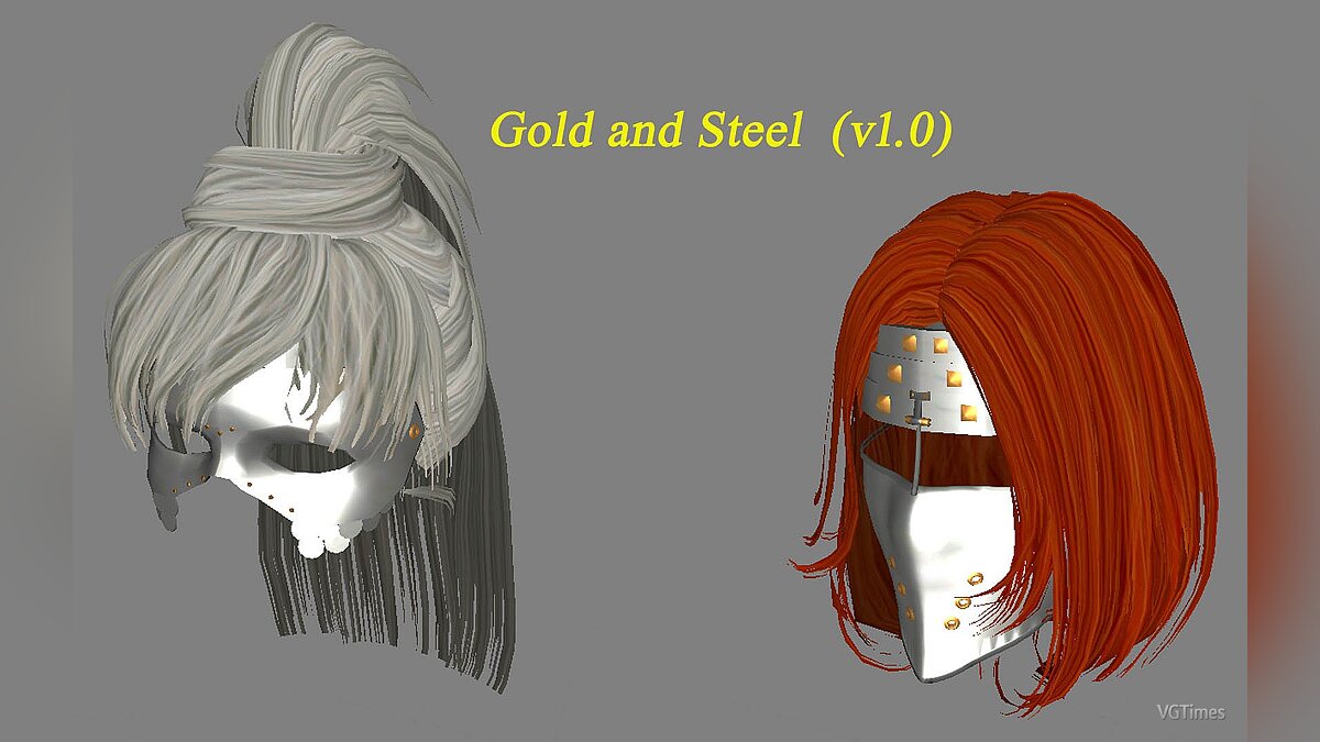 Mount &amp; Blade: Warband — Gold and Steel - female versions of helmets