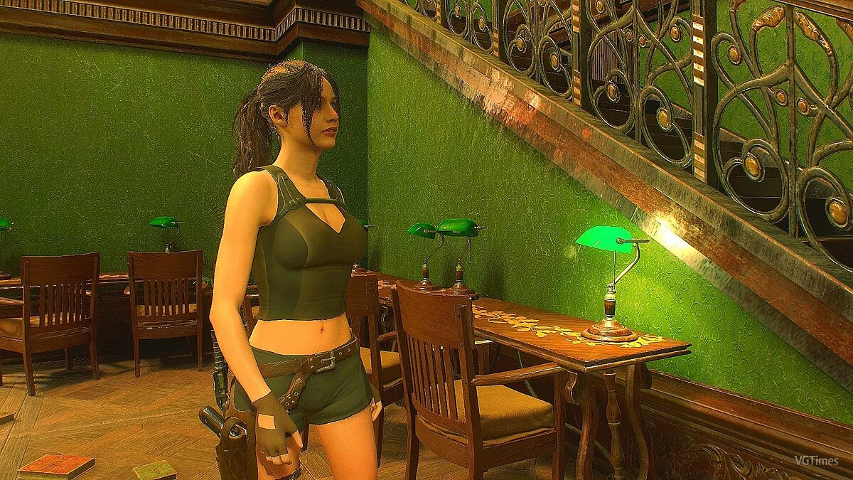 Resident Evil 2 — Костюм Лары Крофт