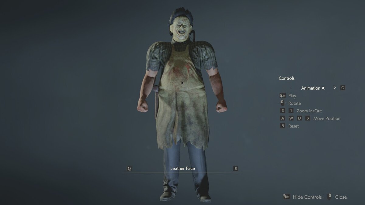 Resident Evil 2 — Leatherface from MK X instead of Tyrant