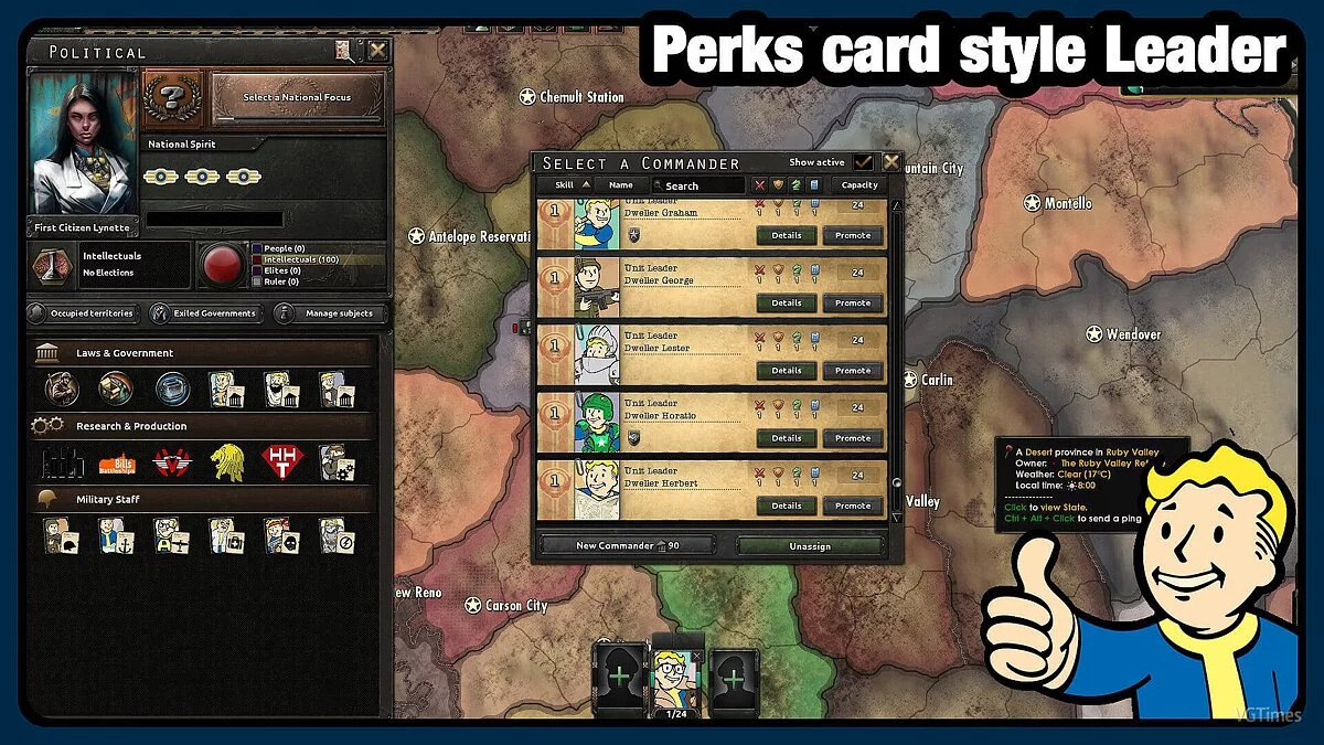 Hearts of Iron 4 — Строительство Убежищ из Fallout