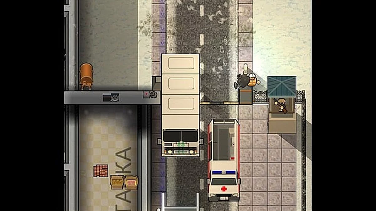 Prison Architect — Російський мод + Російський зимовий мод