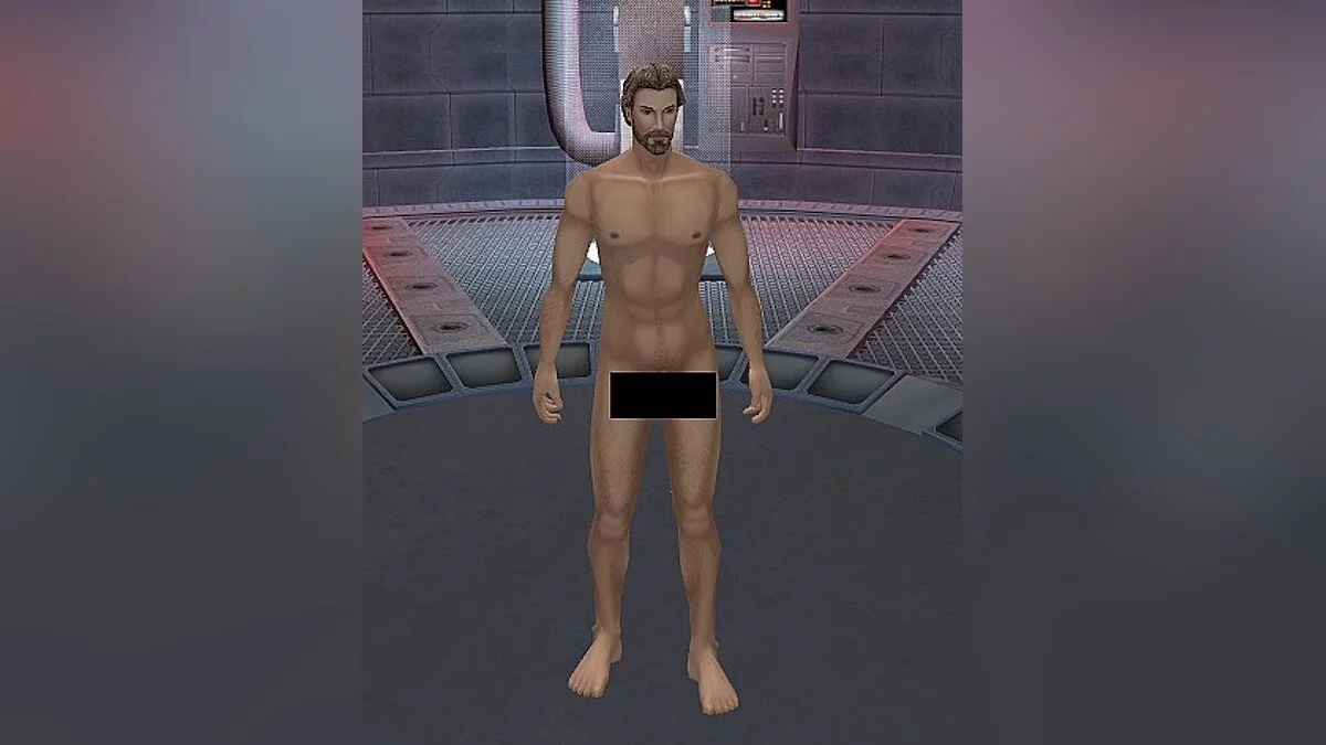 Star Wars: Knights of the Old Republic 2 - The Sith Lords — Naked main character - v2.0