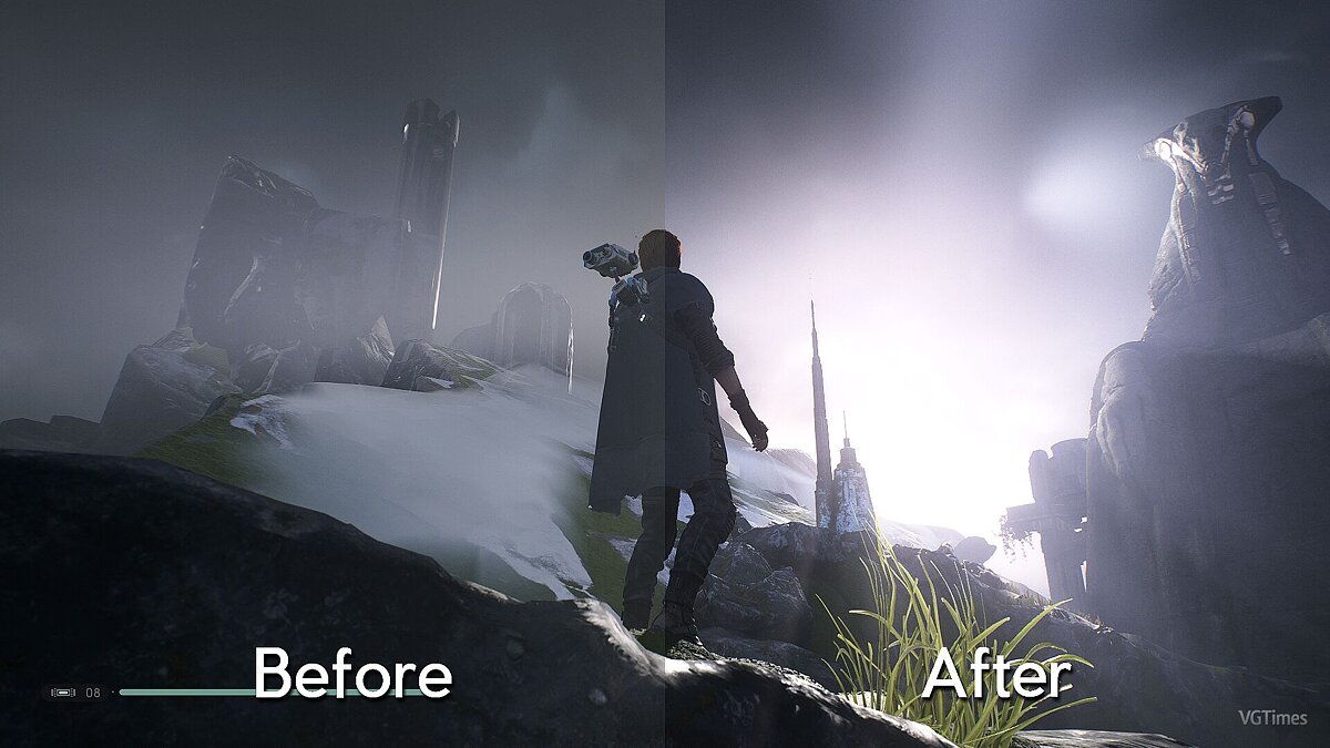 Star Wars Jedi: Fallen Order — Redesigned lighting