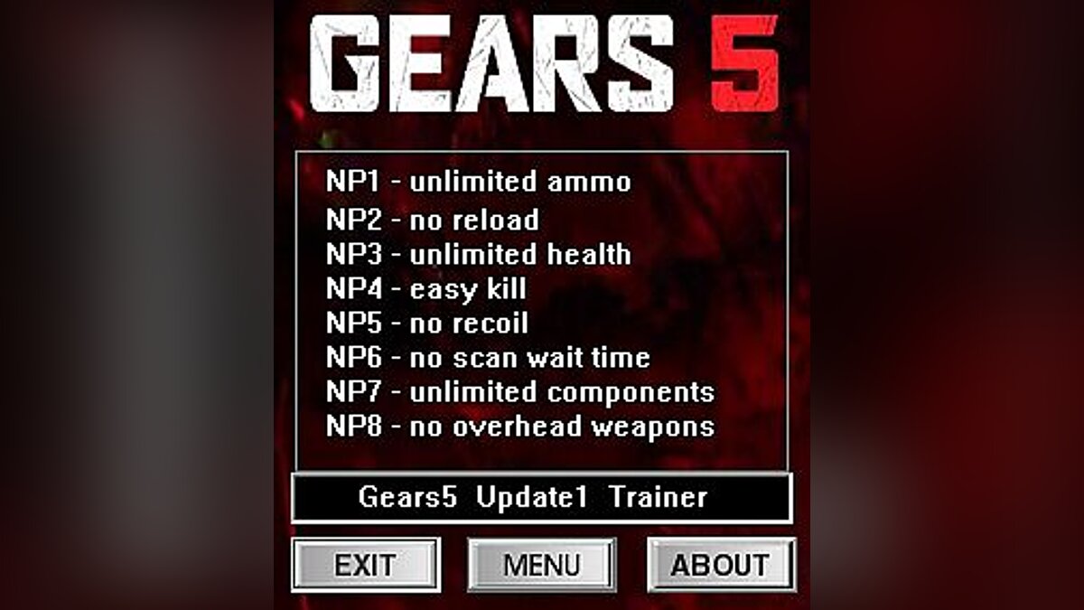 Gears 5 — Trainer (+8) [Update 1]