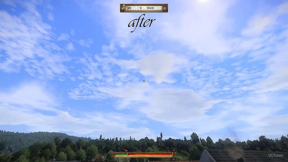 Kingdom Come: Deliverance — Поліпшення якості хмар на небі