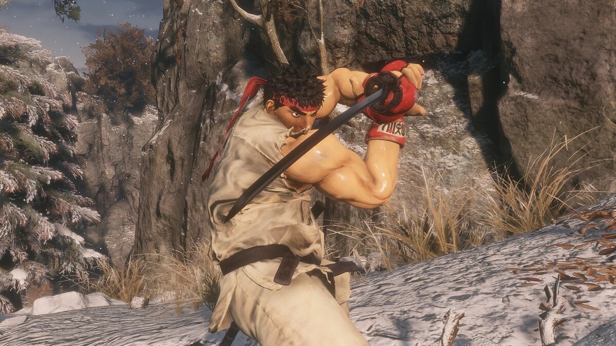 Sekiro: Shadows Die Twice — Ryu from Street Fighter V