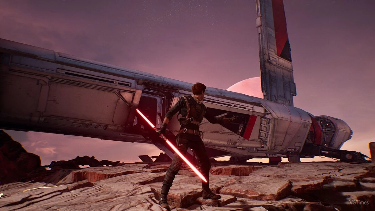 Star Wars Jedi: Fallen Order — Red laser sword