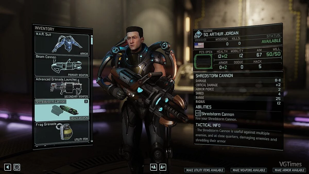 XCOM 2 — [WOTC] Better Armory Item Stats