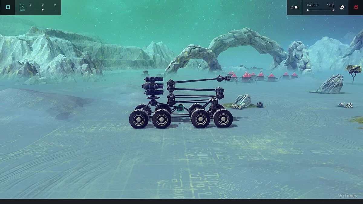 Besiege — Кран маніпулятор з гарматами