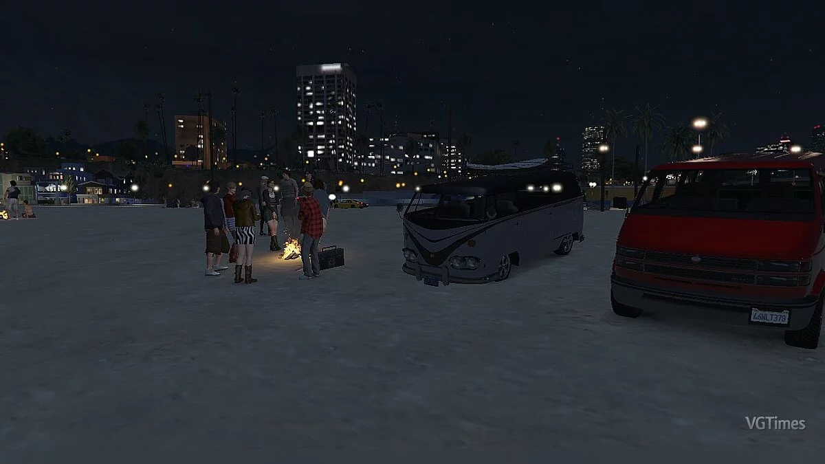 GTA 5 — Новый год на пляже