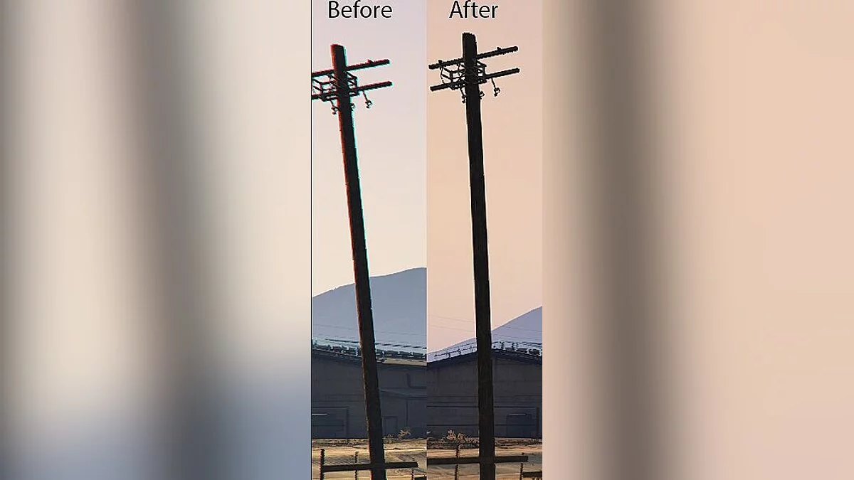 GTA 5 — Чёткая графика без мыла (хроматической аберрации и дисторсии) v1.50