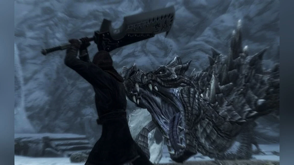 The Elder Scrolls 5: Skyrim Legendary Edition — Меч "Monster Hunter"