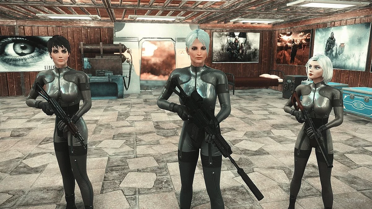 Fallout 4 — Metal Gear Solid BB Corps Suit - CBBE Bodyslide
