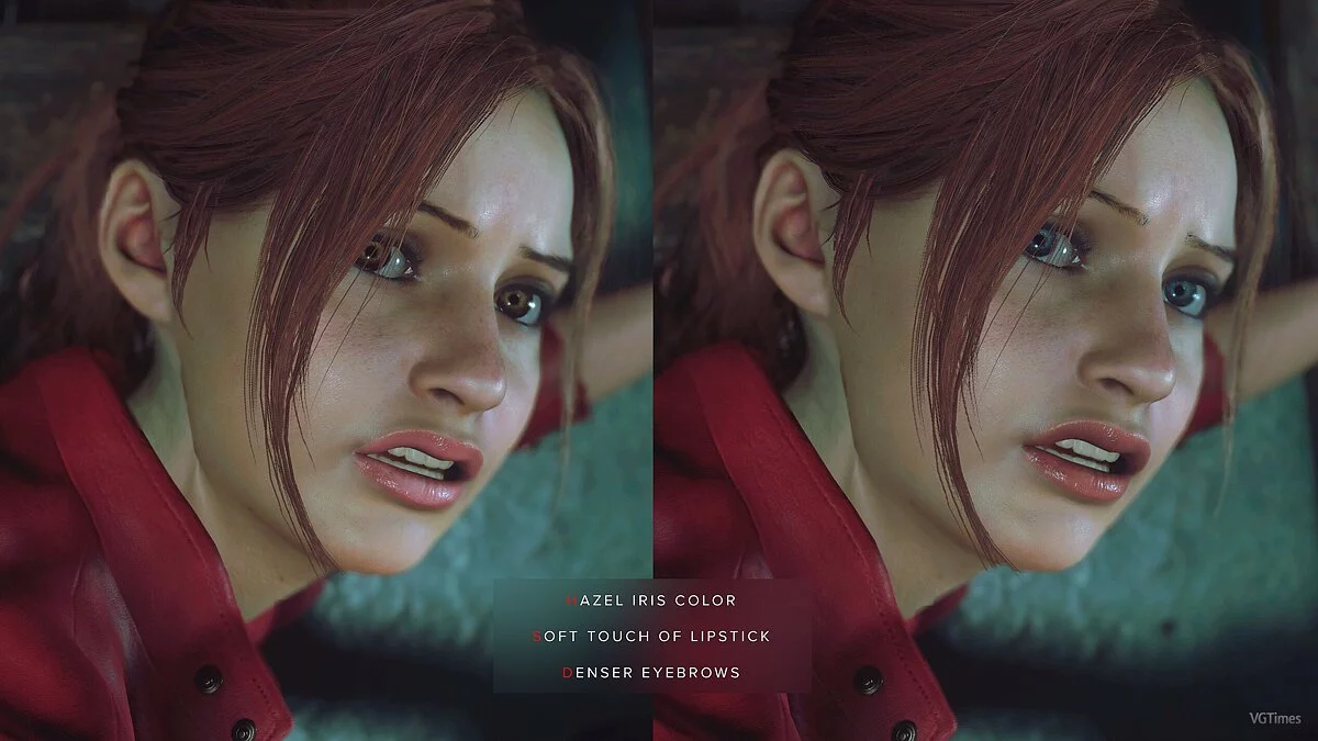 Resident Evil 2 — Claire's updated appearance