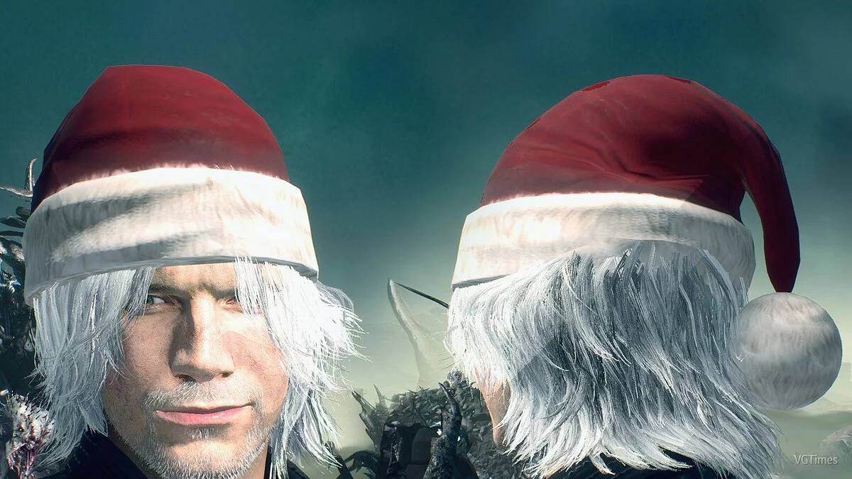 Devil May Cry 5 — Gorro de Papá Noel para Dante