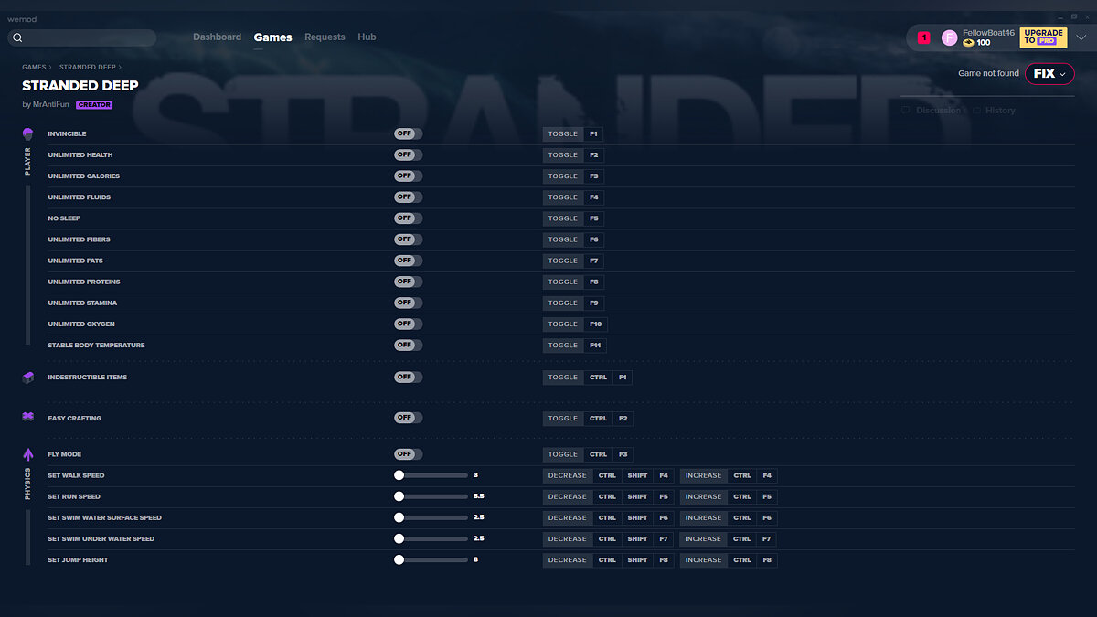 Stranded Deep — Trainer (+19) from 11.21.19 [WeMod]