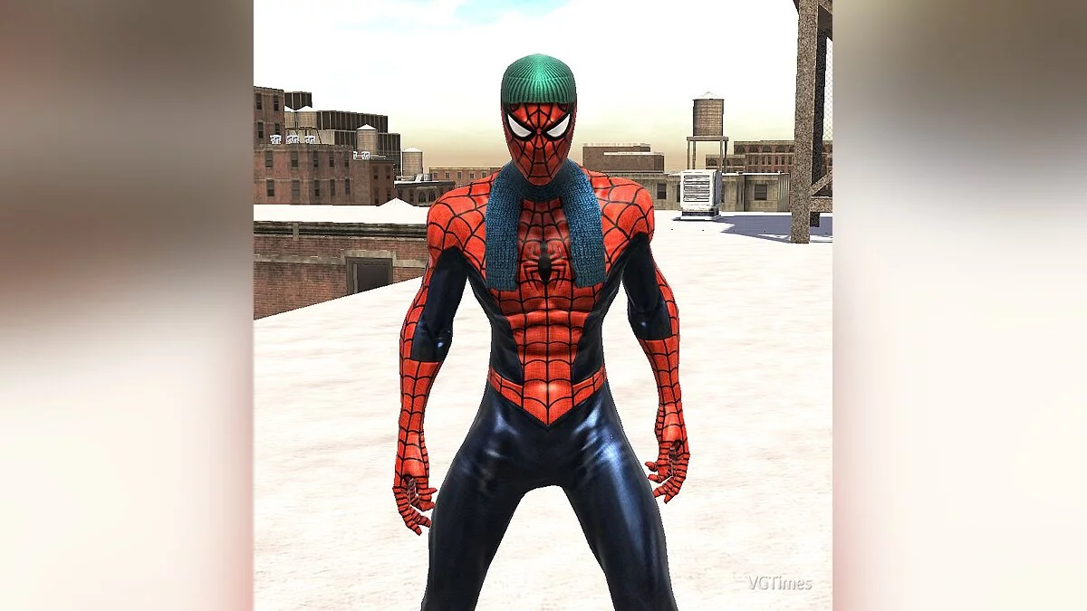 Spider-Man: Web of Shadows (2008) — Зимний город