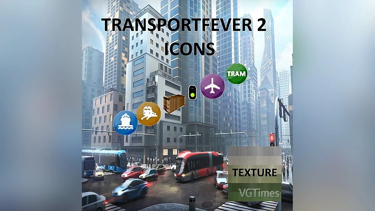 Transport Fever 2 — New colored icons