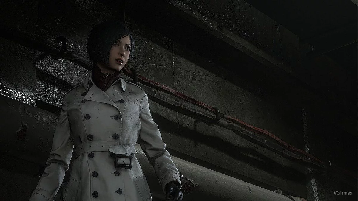 Resident Evil 2 — Новые текстуры лица и фиолетовое платье для Ады Вонг