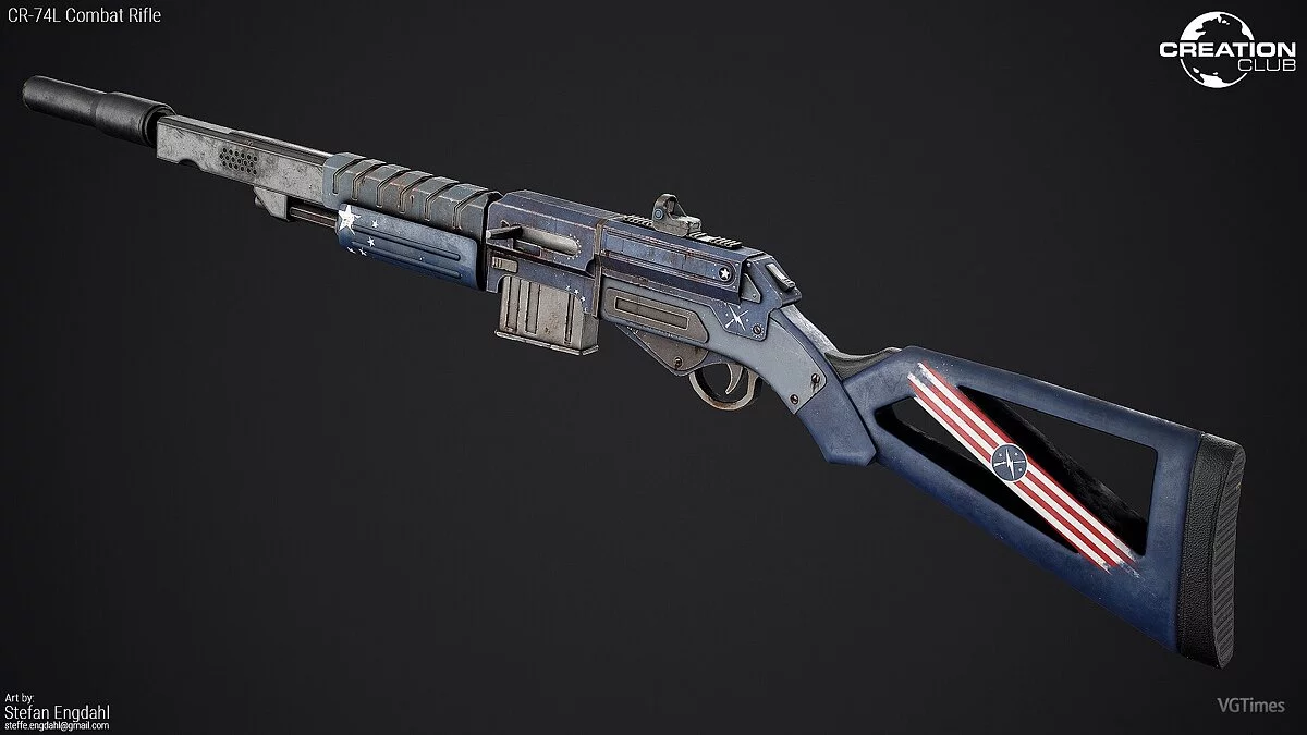 Fallout 4 — CR-74L Combat Rifle