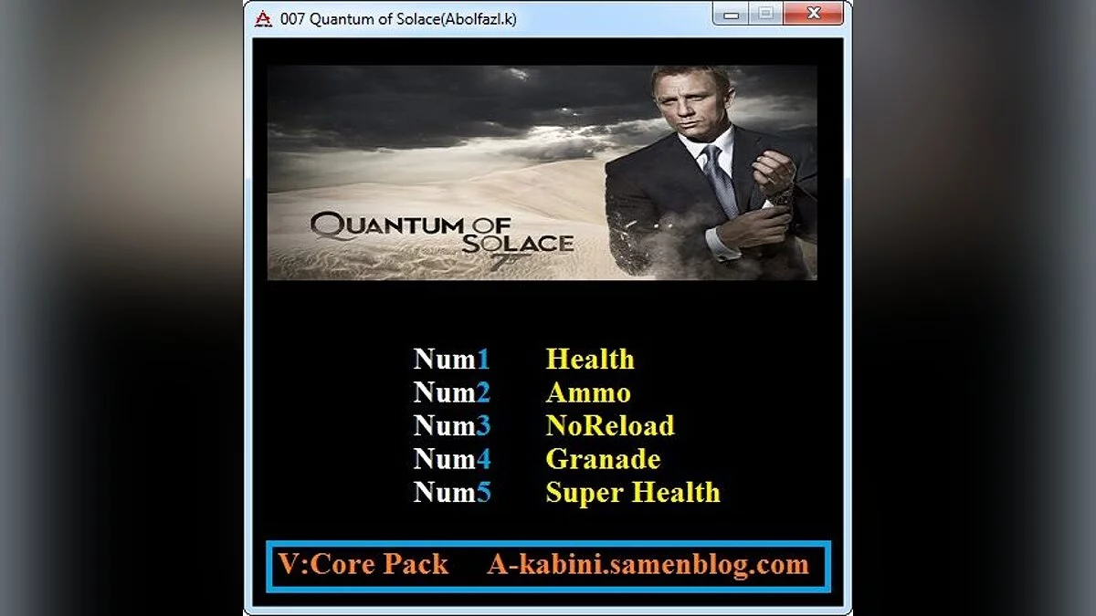 Quantum of Solace — Трейнер (+5) [1.0]