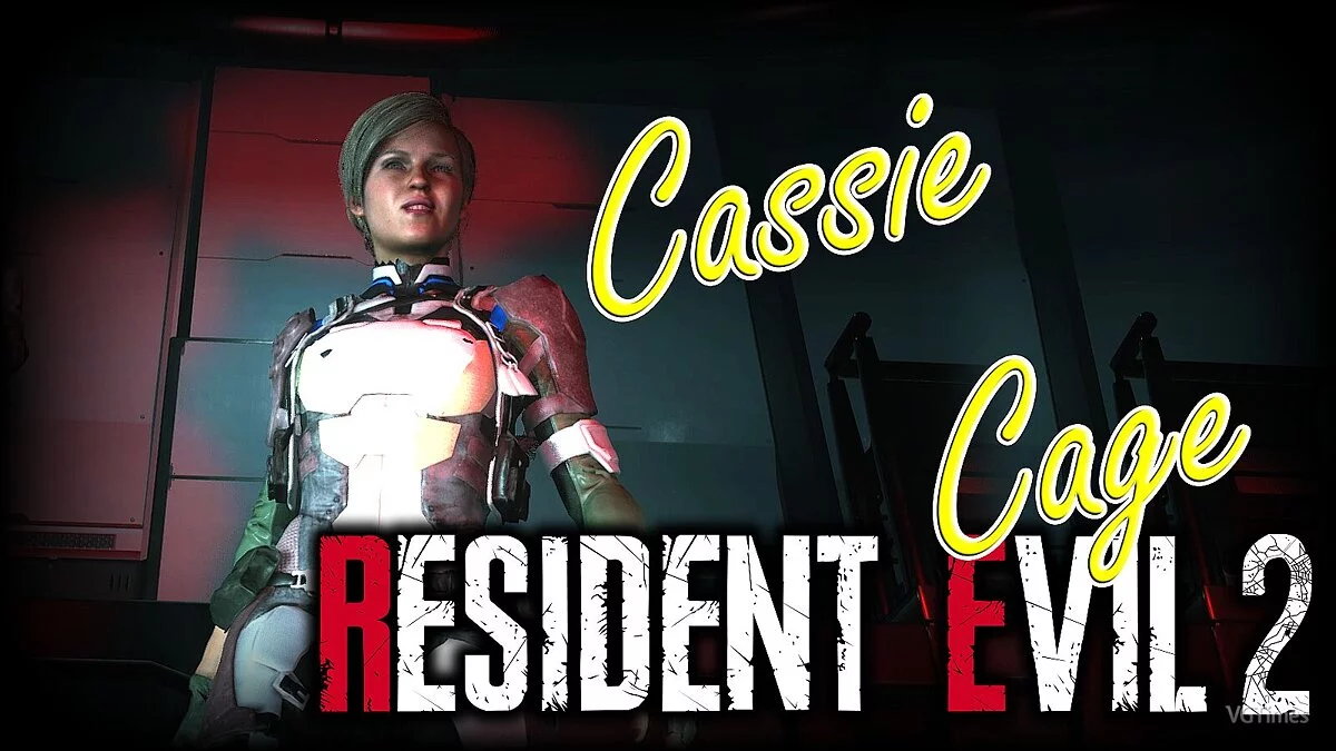 Resident Evil 2 — Cassie Cage from Mortal Kombat