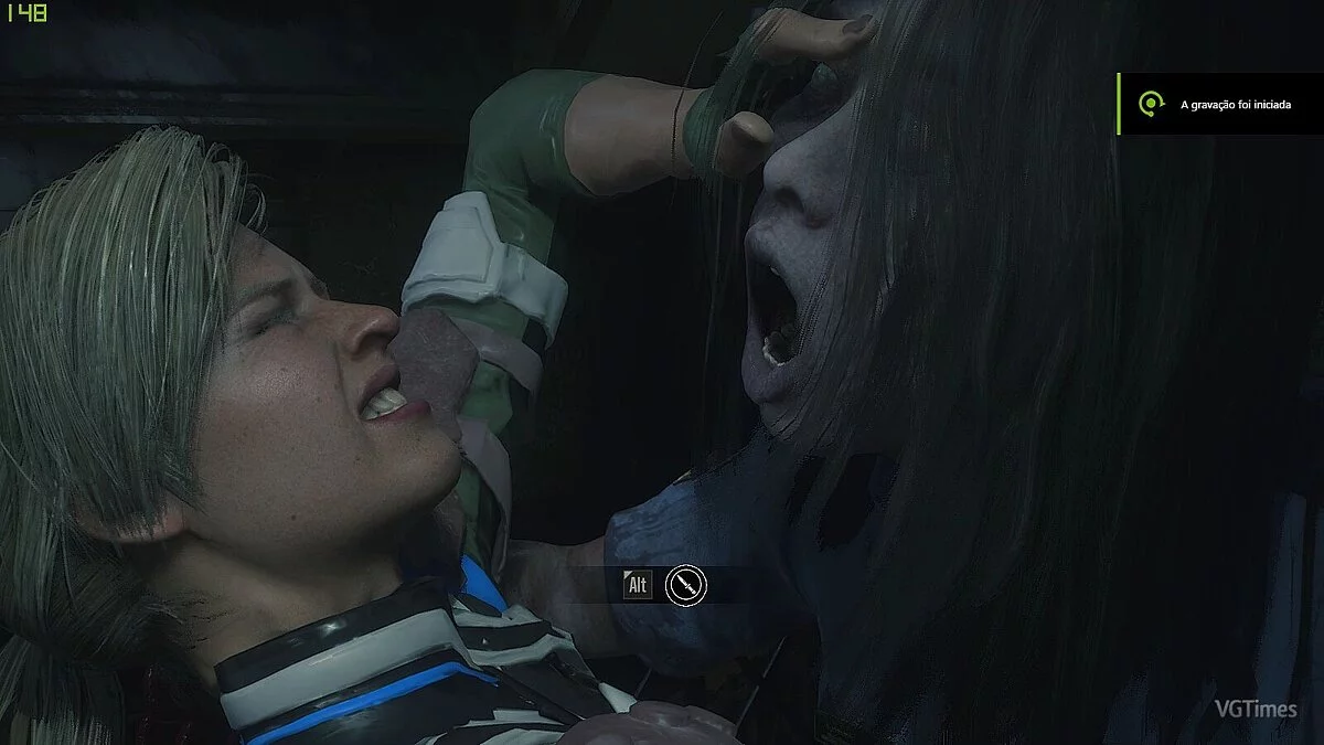 Resident Evil 2 — Кэсси Кейдж из Mortal Kombat