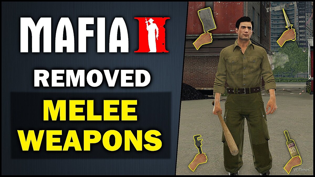 Mafia 2 — Carved Melee Weapon