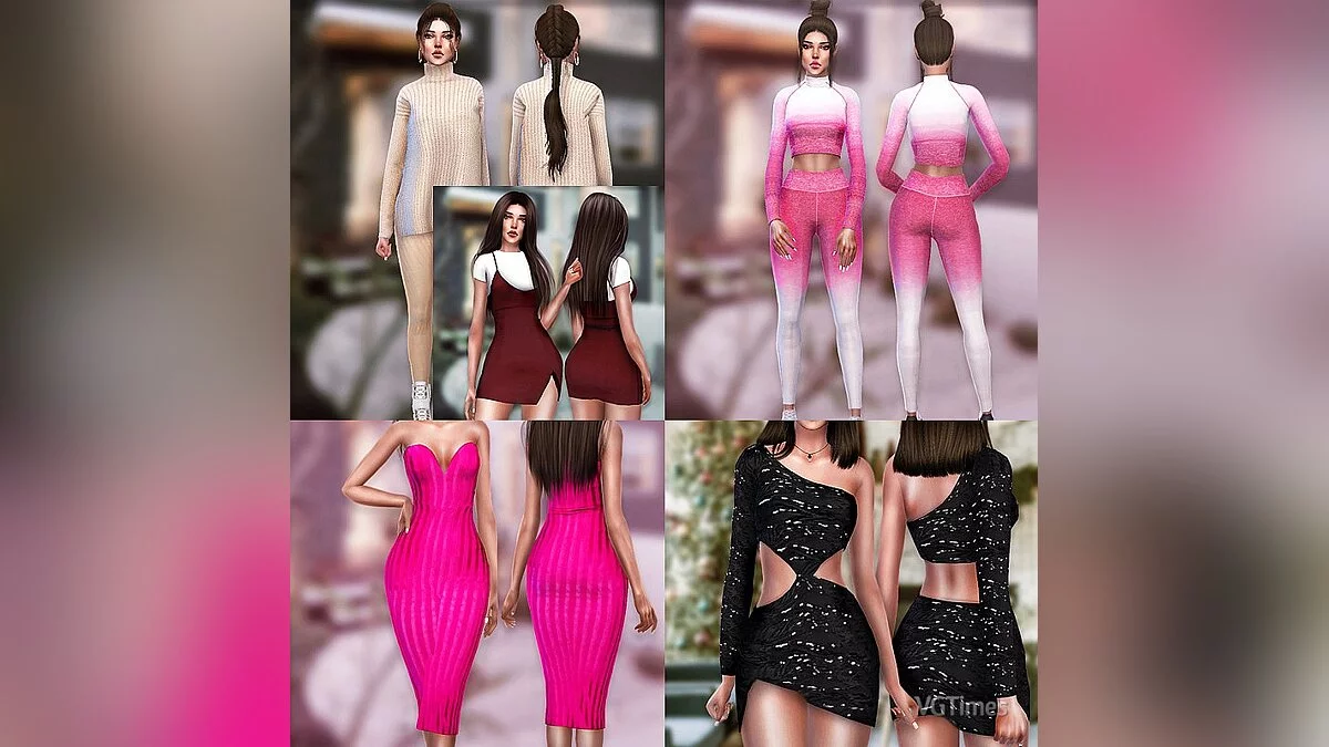 The Sims 4 — Conjunto de ropa para mujer N2 (2020)