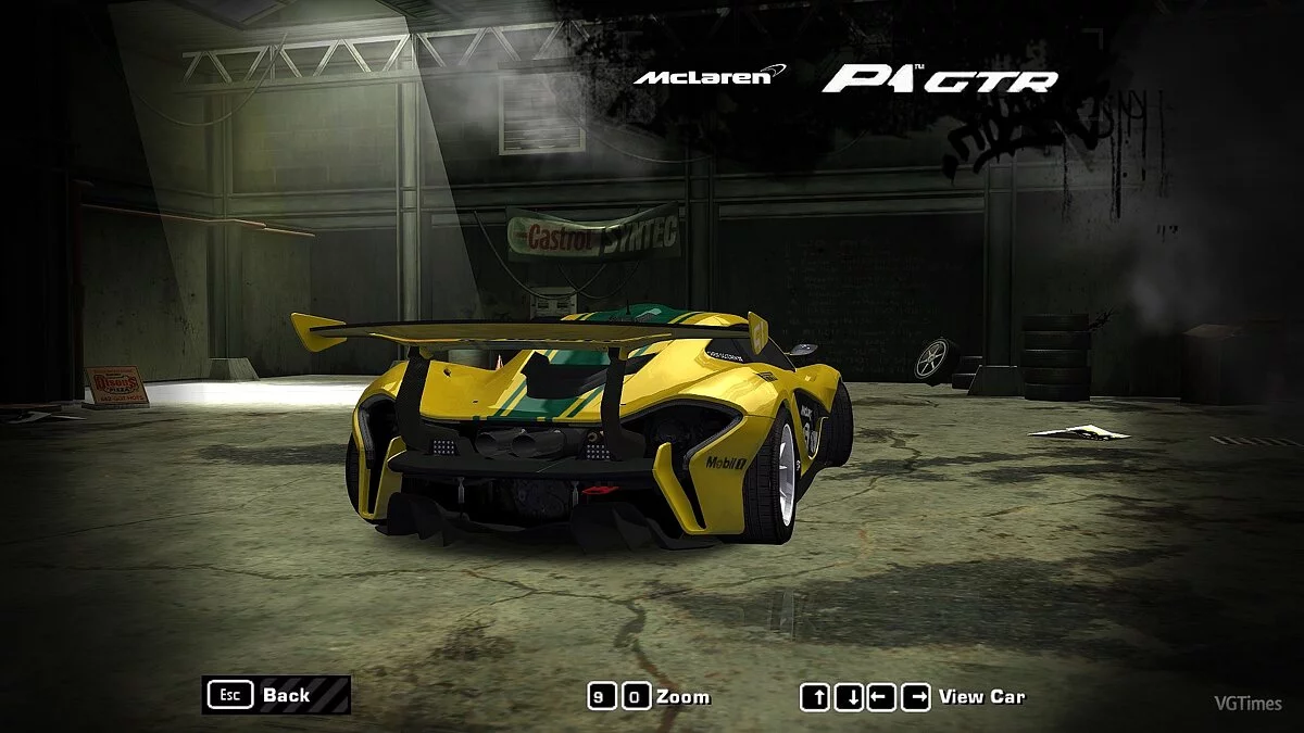 Need for Speed: Most Wanted (2005) — NFS MV Tklaren P1 GTR (COMPLEMENTOS)