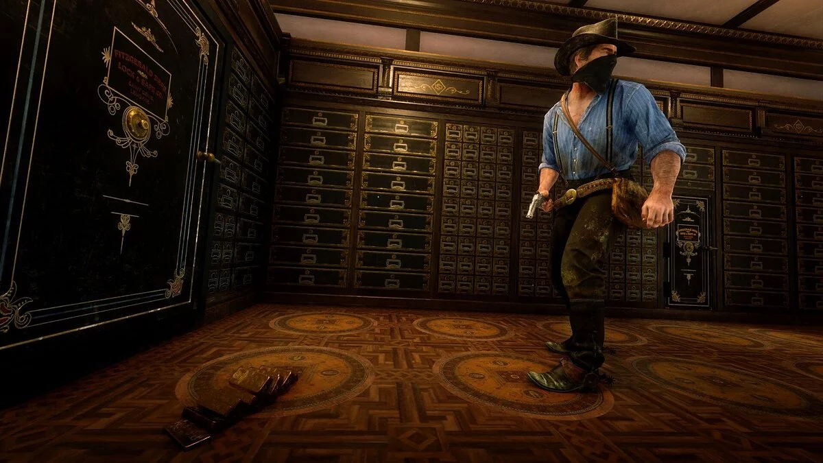 Red Dead Redemption 2 — Пограбування банків