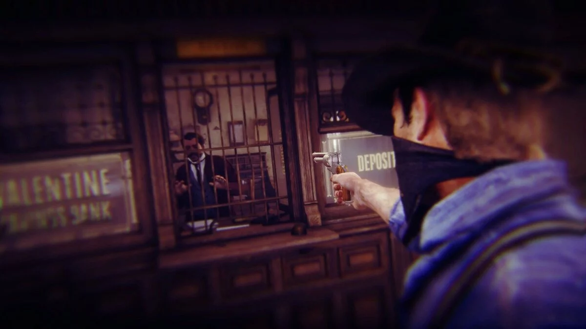 Red Dead Redemption 2 — Bank robbery