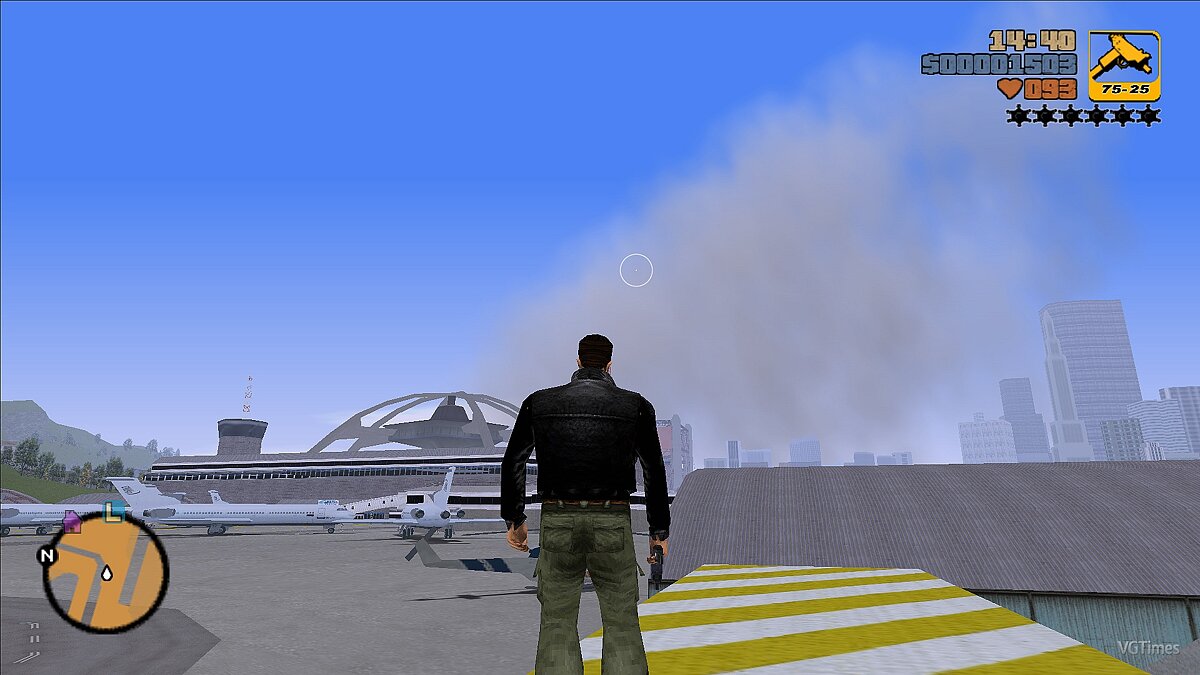 Grand Theft Auto 3 — No planes