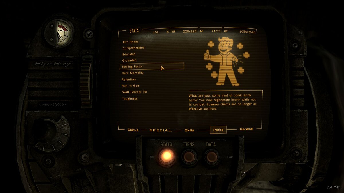 Fallout: New Vegas — Mutations from Fallout 76