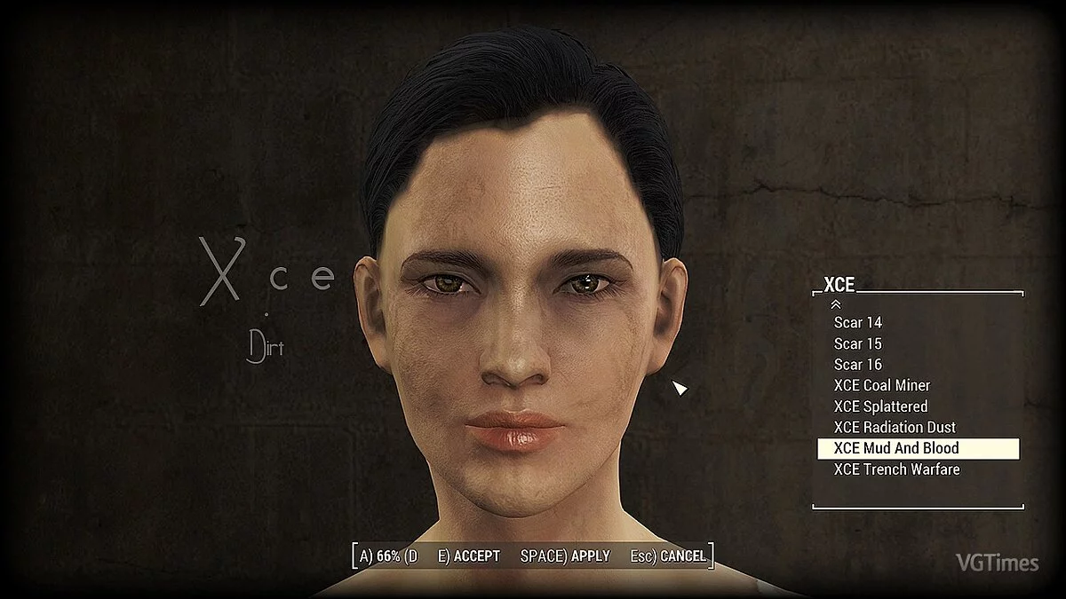 Fallout 4 — Расширенные настройки внешности персонажа