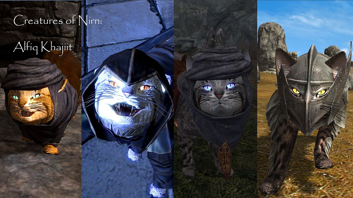 The Elder Scrolls 5: Skyrim — Creatures of Nirn - Khajiit Alfik