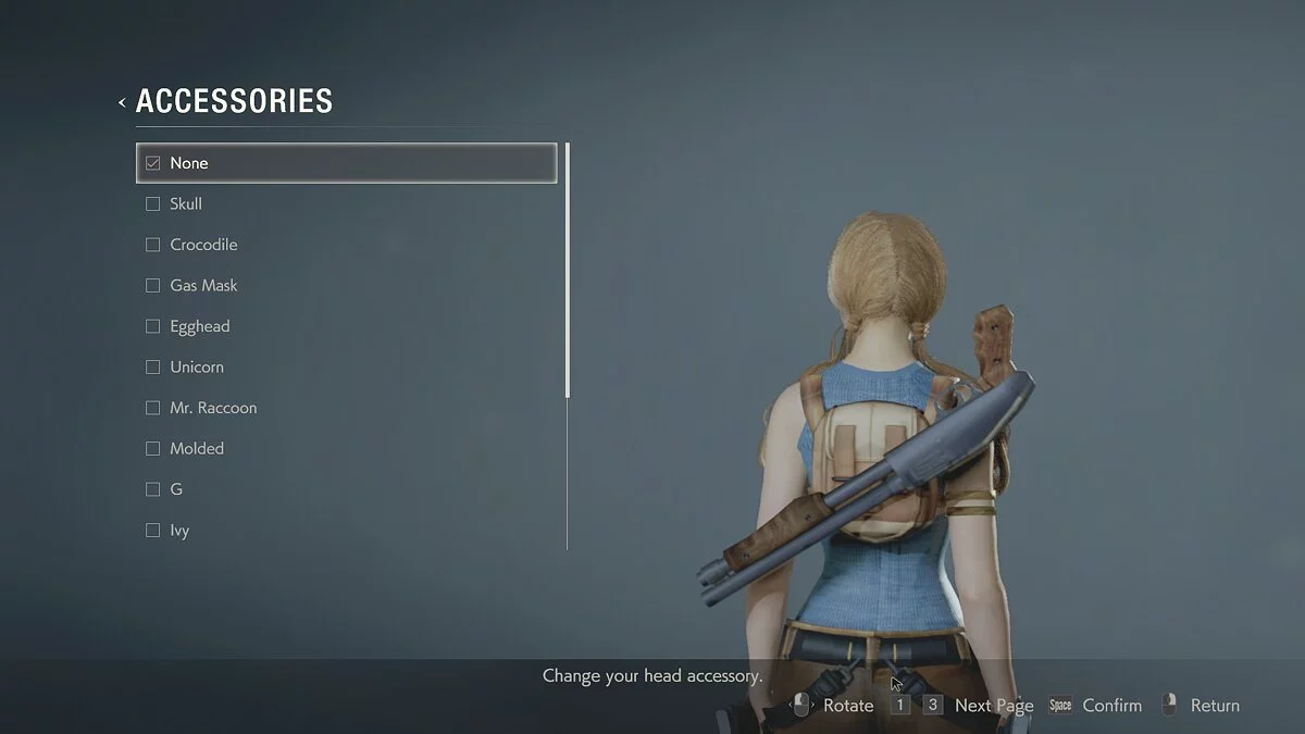 Resident Evil 2 — Кэтрин Уоррен в наряде Лары Крофт