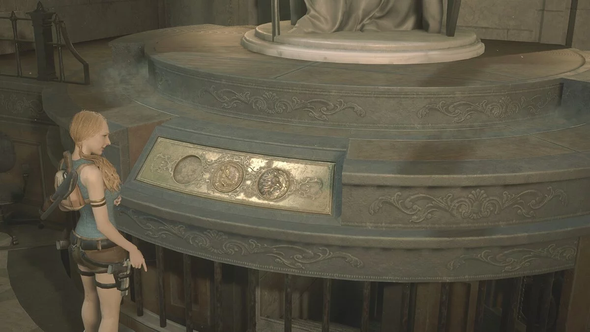 Resident Evil 2 — Кэтрин Уоррен в наряде Лары Крофт