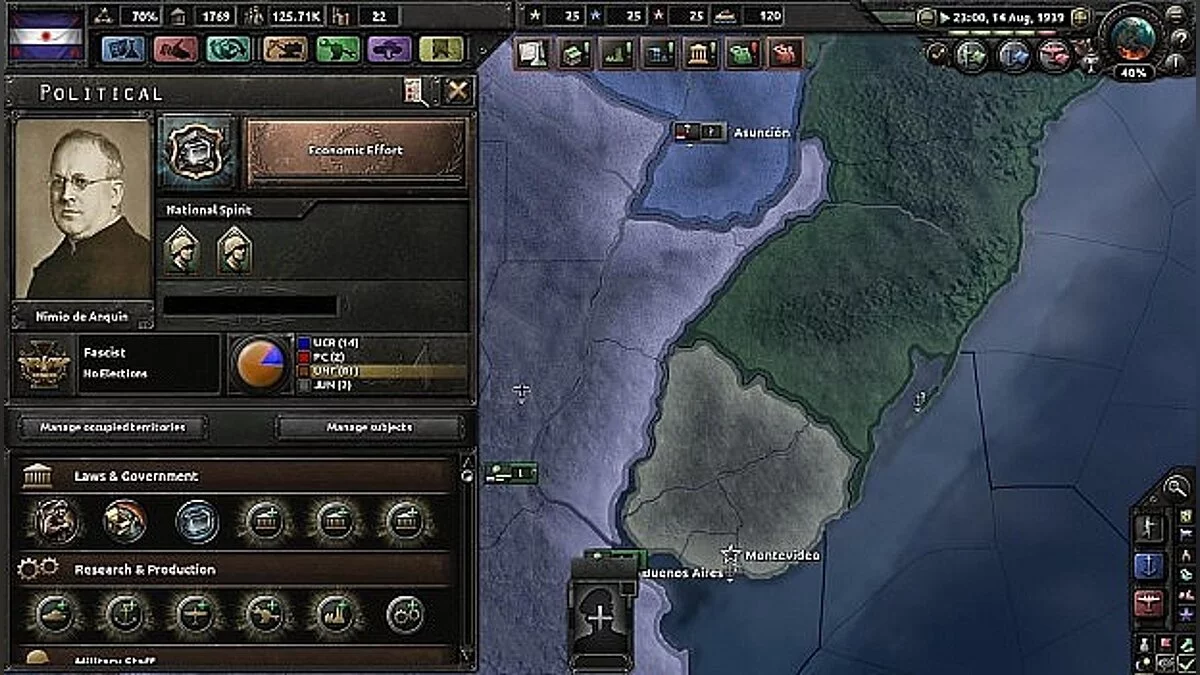 Hearts of Iron 4 — Аргентина Експандід