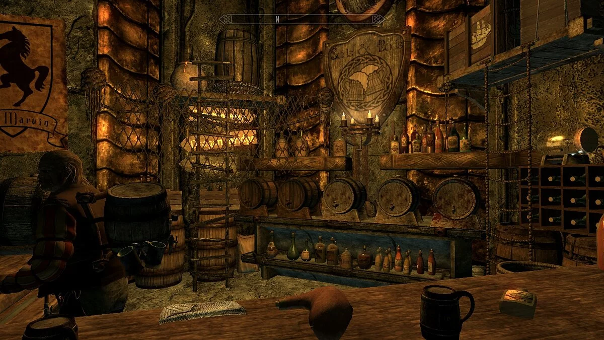 Elder Scrolls 5: Skyrim Special Edition — Таверна "Dragon Hall"