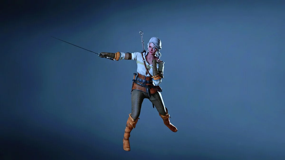 Resident Evil 2 — Цири из The Witcher 3